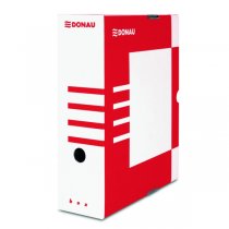 Pudło archiwizacyjne Donau 100 mm czerwone