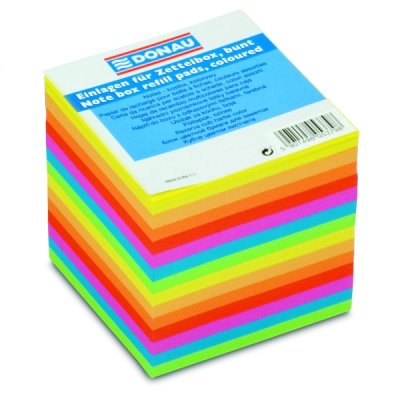 Kostka klejona Donau 90 x 90 x 90 mm mix kolorów