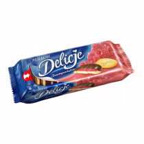 Delicje malinowe 147 g