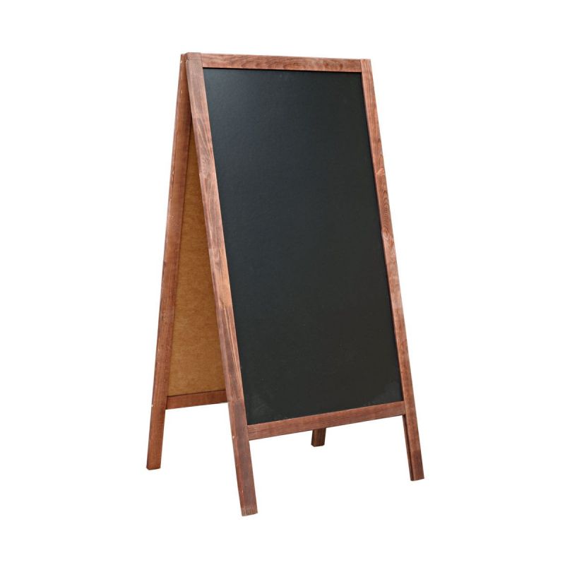 Plakát na křídové tabuli 1200 x 600 mm Memoboards v dřevěném rámu
