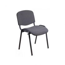 Krzesło Iso Black splot szaro-czarny C-73
