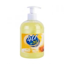 Mydło w płynie z dozownikiem 4U Mleko I Miód 500 ml