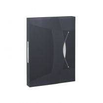 Teczka Esselte Vivida z gumką 40 mm czarna