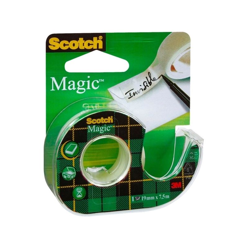 Taśma samoprzylepna SCOTCH® Magic 19 mm x 7,6 m