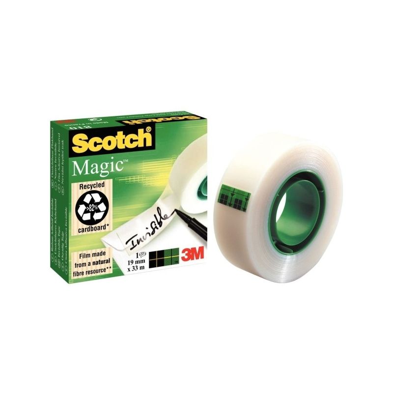 Taśma samoprzylepna SCOTCH® Magic 19 mm x 33 m