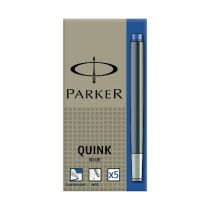 Naboje atramentowe Parker Quink niebieskie 5 sztuk