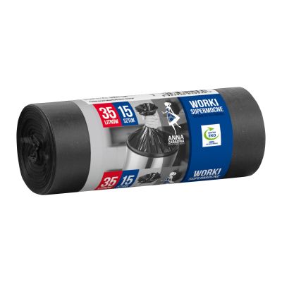 Worki na śmieci Anna Zaradna 35 l - 15 szt.