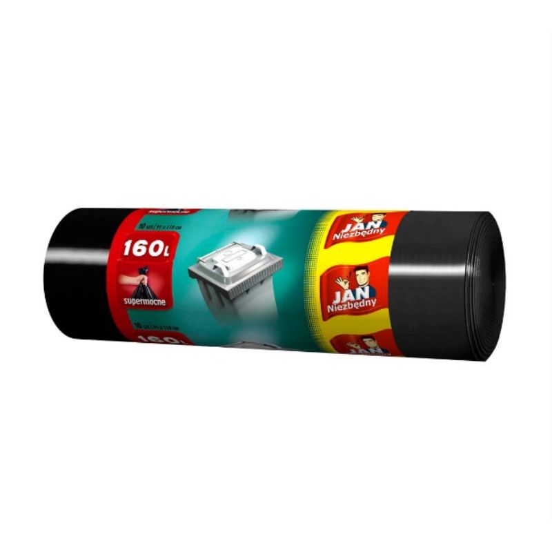 Worki na śmieci Jan Niezbędny 160 l - 10 szt.