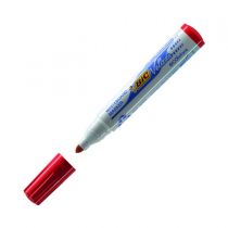 Marker do tablic suchościeralnych Bic Velleda 1701 Ecolutions czerwony