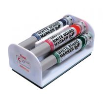 Popisovač Pentel Maxiflo na suché mazanie tabule MWL5M mix 4 farieb