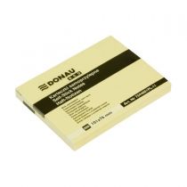 Karteczki samoprzylepne Donau Eco 101 x 76 mm żółte
