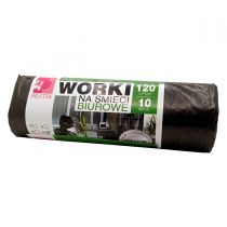 Worki na śmieci biurowe Bratek 120 l - 10 szt.