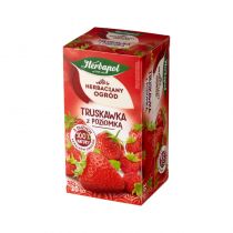 Herbata HERBAPOL Truskawka z Poziomką