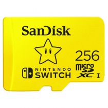 SANDISK NINTENDO SWITCH mSDXC 256 GB V30 UHS-I U3