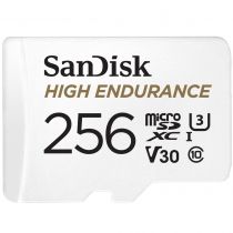 High Endurance microSDXC 256GB V30 s adaptérem (DVR a monitorování)