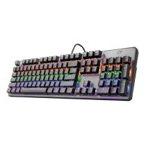 Klawiatura mechaniczna Trust GXT 865 Asta 22630 (USB 2.0  kolor czarny)