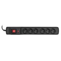 Listwa przeciwprzepięciowa Activejet ACJ COMBO 6Gn 10m (6 x UTE  10m  kolor czarny)