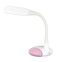 Moderní vícebarevná stolní lampa LED RGB Activejet VENUS RGB bílá s funkcí nočního světla