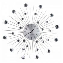 Nástěnné hodiny Esperanza Boston EHC002 (stříbrná)