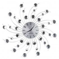Nástěnné hodiny Esperanza Geneva EHC004 (stříbrná)