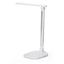 MONTIS MT042 LED STOLNÍ LAMPA BÍLÁ 230V USB
