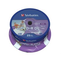 Płyta DVD Verbatim 43667 (8,5GB  8x  25szt.  Cake)