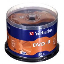Płyta DVD Verbatim 43548 (4,7GB  16x  50szt.  Cake)
