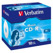 Płyta CD Verbatim 43365 (700MB  4x  10szt.  Jewel Case)