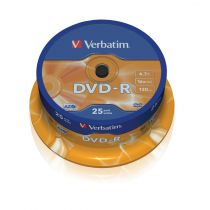 Płyta DVD Verbatim 43522 (4,7GB  16x  25szt.  Cake)