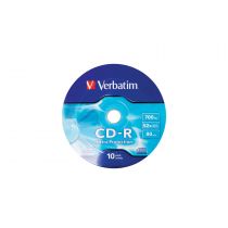 Płyta CD Verbatim 43725 (700MB  52x  10szt.  Spindle)