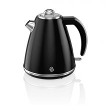 Rychlovarná konvice Swan RETRO SK19020BN (3000W 1,5l černá)