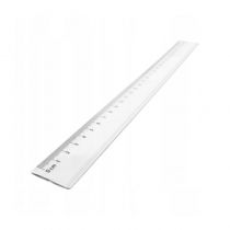 Linijka 30CM D.RECT 007132 Przezroczysta