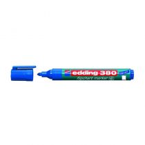 Edding 380 flipchartový popisovač modrý Kulatý hrot