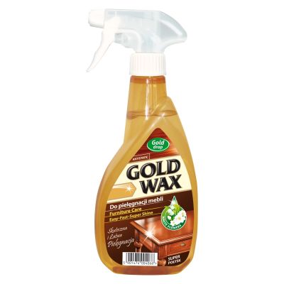 Preparat do pielęgnacji mebli GOLD WAX brązowy 400ml