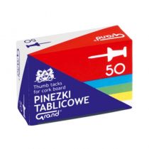 GRAND Kolíky na biele tabule Mix 50 kusov