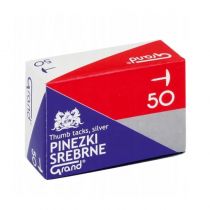 GRAND špendlíky strieborné 50 kusov