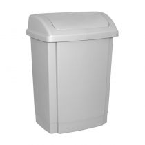 Kosz Na Śmieci Office 25L Szary Uchylny