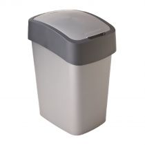 Kosz Na Śmieci Curver Flip 9L Szary