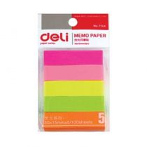 Indexovacie karty 15x50MM 5x100 Mix farieb