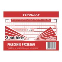 Polecenie przelewu/wpłata gotówki II A6