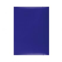 Teczka kartonowa Office Products A4 z gumką niebieska