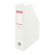 Pojemnik Na Czasopisma Esselte 70MM Biały PVC 56000 Składany