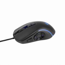 GEMBIRD GAMINGOWA MYSZ USB Z PODŚWIETLENIEM RGB RAGNAR RX500 10 PRZYCISKÓW, 7200DPI, CZARNA