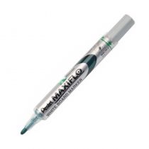 Popisovač Pentel Maxiflo MWL5S na suché mazanie na tabuľu zelený