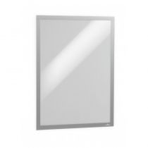 Samoprzylepna ramka informacyjna Durable Duraframe A2 srebrna