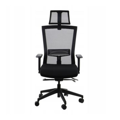 Krzesło ergonomiczne, biurowe  Hope czarne podstawa nylonowa