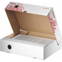 Pudło archiwizacyjne Esselte Speedbox A4 80 mm otwierane od szerszej strony