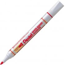 Marker do tablic suchościerlanych Pentel MW85 czerwony